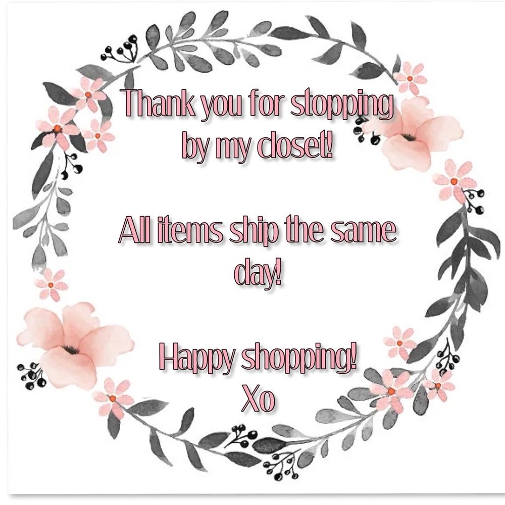 Thank you for stopping by my closet💋